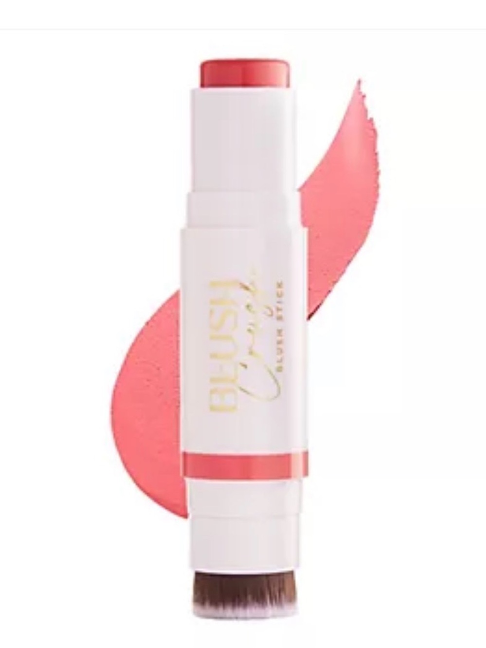 Kim Gravel LWYA Blush Crush Blush Stick /w brush- cheeky pink New